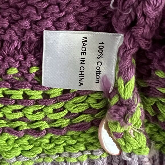 Banjanan Celeste Multi Weave Crochet Short Sleeve Cardigan Sweater - Picture 9 of 9